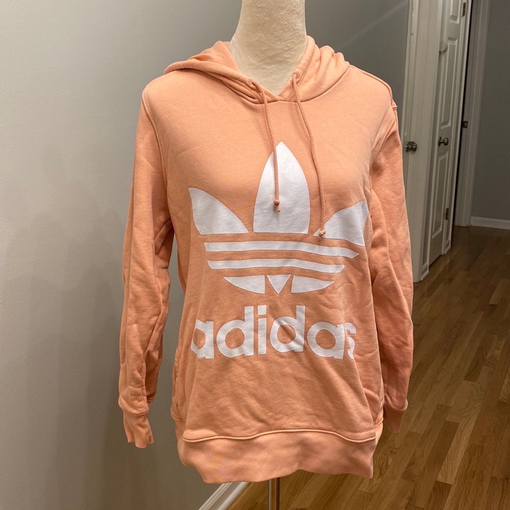 Adidas Salmon Pink hoodie